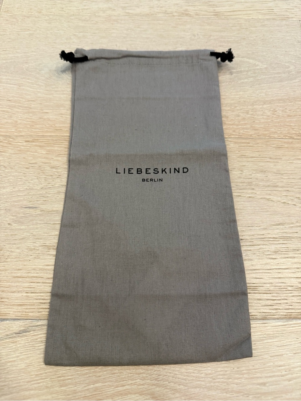 Liebeskind Berlin Gray Drawstring Dust Bag